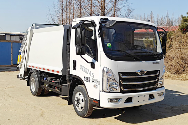 拓路星牌压缩式垃圾车TLV5040ZYS